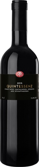 GVS Schachenmann Quintessenz Gächlingen Pinot Noir Réserve - 75cl - Schaffhausen, Schweiz
