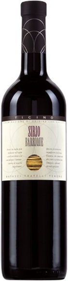 Sirio Barrique Merlot Ticino DOC 2016 - Fratelli Matasci - 75 cl - Rotwein - Tessin, Schweiz