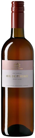 Weingut Goldwand Oeil de Perdrix Pinot Noir AOC - 75cl, Schweiz