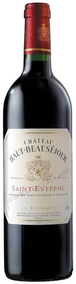 Château Haut Beauséjour Chateau Haut Beausejour St-Estephe Cru Bourgeois AOC - 75cl - Bordeaux, Frankreich