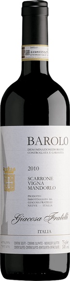 Giacosa Fratelli Barolo Riserva Scarrone Vigna Mandorlo DOCG - 75cl - Piemont, Italien