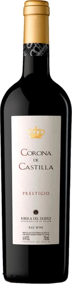 Corona de Castilla Prestigio Crianza Ribera del Duero DO 2014 - Avelino Vegas - 75 cl - Rotwein - Duero-Tal (Castilla y Leon), Spanien