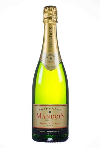 Mandois Champagne Mandois Blanc de Blancs 1 er Cru - 150cl - Champagne, Frankreich