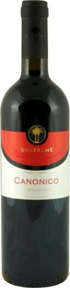 Canonico Negroamaro del Salento IGP 2013 - Cantine Due Palme Cellino San Marco - 75 cl - Rotwein - Apulien, Italien