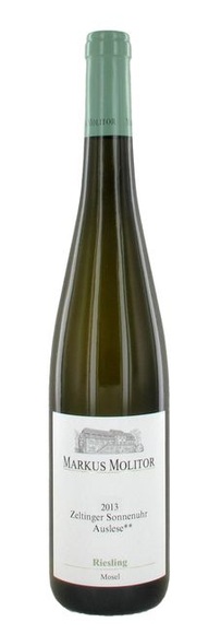 Weingut Markus Molitor Riesling süss Zeltinger Sonnenuhr Auslese** - 75cl - Mosel-Saar-Ruwer, Deutschland