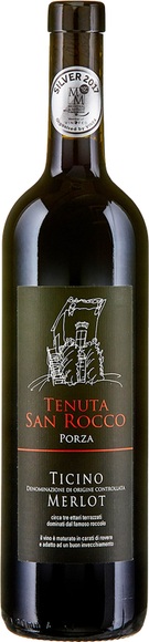 Tamborini Porza Tenuta San Rocco Merlot Ticino DOC - 75cl - Tessin, Schweiz