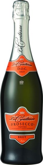 Le Contesse Prosecco Brut DOC Treviso - 75cl - Veneto, Italien