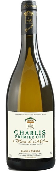 Vignoble Dampt Frères Mont-de-Milieu Chablis 1er Cru AC - 75cl - Burgund, Frankreich