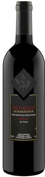 Mosaique rot 2017 - Cordonier & Lamon - 75 cl - Rotwein - Wallis, Schweiz