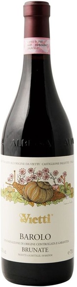 Cantina Vietti Barolo DOCG Brunate - 75cl - Piemont, Italien