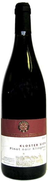 Weingut zum Sternen Klingnau Pinot Noir Kloster Sion AOC - 75cl - Aargau, Schweiz