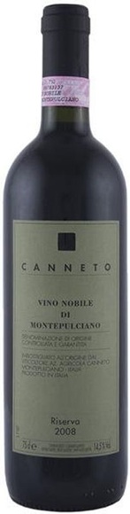 Canneto Vino nobile di Montepulciano RISERVA DOCG - 75cl - Toskana, Italien