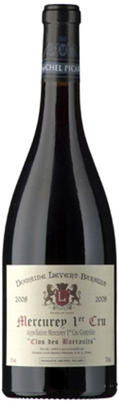 Michel Picard Mercurey 1er cru ac Clos des Baraults - 75cl - Burgund, Frankreich