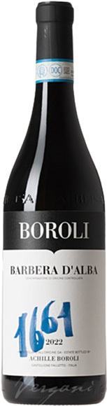 Boroli Barbera d'alba DOC 1661 - 75cl - Piemont, Italien