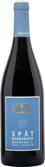 Johann Geil Erben Spätburgunder Bechtheimer -S- trocken - 75cl - Rheintal, Deutschland