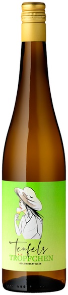 Nüesch Goldmuskateller Weinberg Dolomiten Teufelströpfchen Dolce IGT - 75cl - Südtirol, Italien