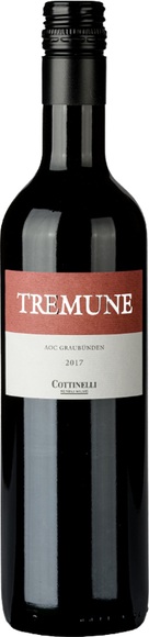 Cottinelli Tremune Rotwein AOC GR - 50cl - Bündner Herrschaft, Schweiz