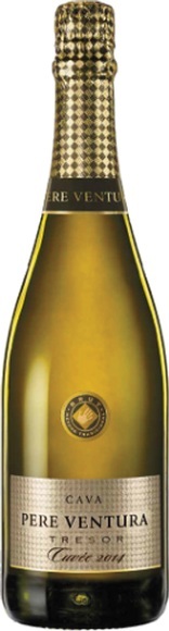 Cava Pere Ventura Tresor Brut Cuvée 2014 - Cavas Pere Ventura - 75 cl - Champagner und Schaumwein - Katalonien, Spanien