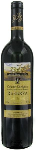 Bodegas Cal Grau Cabernet Reserva DO Pla de Bages - 75cl - Katalonien, Spanien