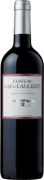 Chateau Cap de Faugeres AOC 2016 - Château Faugères - 75 cl - Rotwein - Bordeaux, Frankreich