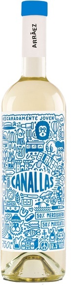 Bodegas Antonio Arráez Canallas Blanco D.O. - 75cl - Levante, Spanien