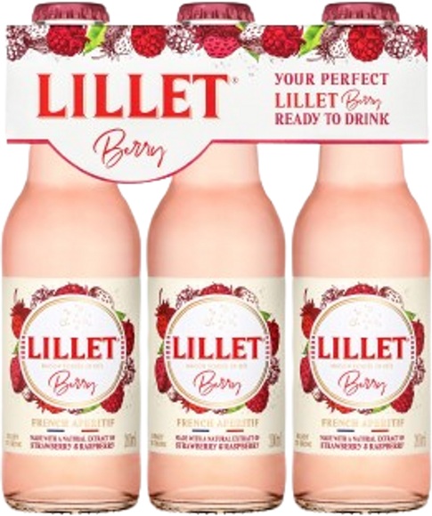 Lillet Berry RTD Tripack - 60cl - Bordeaux, Frankreich