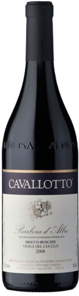Cavallotto B. Boschis Barbera d'Alba DOC vigna del Cuculo - 75cl - Piemont, Italien