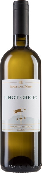 Terre del Föhn Pinot Grigio Vigna delle Dolomiti IGT 2018 - Cantine Monfort - 75 cl - Weisswein - Trentino, Italien