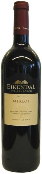 Merlot 2015 - Eikendal - 75 cl - Rotwein - Coastal Region, Südafrika