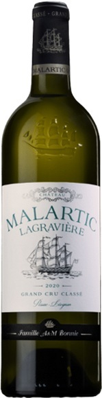Château Malartic Lagraviere Pessac Leognan AOC 2017 - Château Malartic-Lagravière - 75 cl - Weisswein - Bordeaux, Frankreich