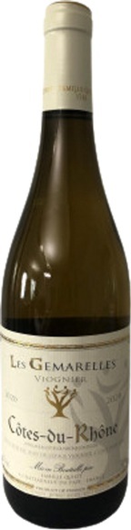 Vignobles J. Quiot Côtes du Rhône AOC, Viognier Les Gemarelles - 75cl - Côtes du Rhône, Frankreich