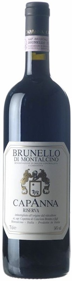 Capanna Brunello di Montalcino Riserva DOCG - 75cl - Toskana, Italien