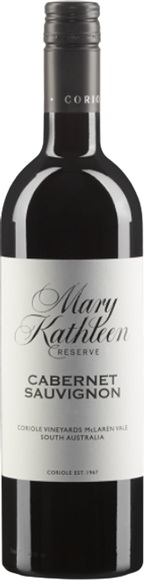 Coriole Vineyards Mary Kathleen Cabernet Sauvignon McLaren Vale Reserve - 75cl, Australien