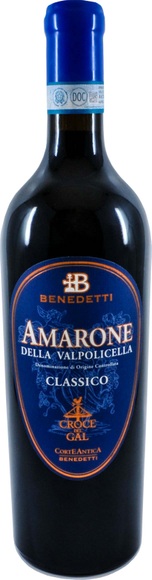 Benedetti Amarone Croce del Gal da Recioto Blue Label - 75cl - Veneto, Italien