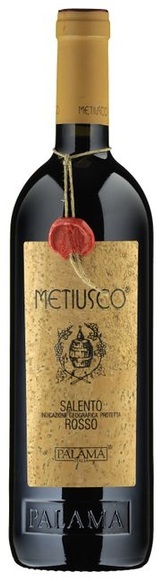 Vinicola Palamà Rosso Salento IGP Metiusco - 150cl - Apulien, Italien