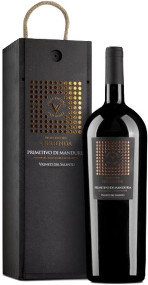 Vigneti del Salento Leggenda Primitivo Di Manduria DOP - 150cl - Apulien, Italien