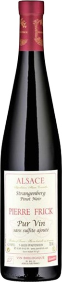Pierre Frick Pinot Noir Sans Soufre Strangenberg AOC Bio - 75cl - Elsass, Frankreich
