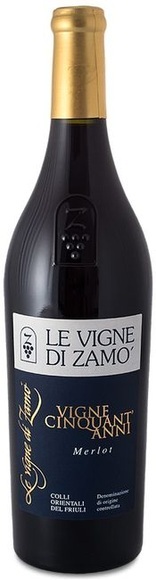 Le Vigne di Zamò Merlot Dop 50 Anni Colli Orientali Friuli - 75cl - Friaul, Italien