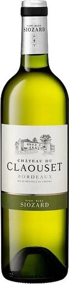 David & Laurent Siozard Chateau Du Claouset Bordeaux Blanc AOC - 75cl - Bordeaux, Frankreich