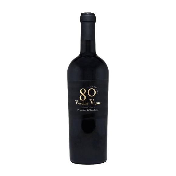 Cigno Moro Primitivo di Manduria DOP 80 Vecchie Vigne - 75cl - Apulien, Italien