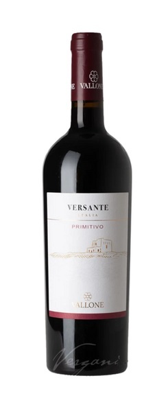 Vallone Salento IGP Primitivo Versante - 75cl - Apulien, Italien