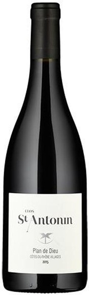 Clos St. Antonin Côtes du Rhône Village AOC Plan de Dieu Rouge - 75cl - Côtes du Rhône, Frankreich