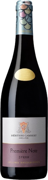 Cave de Tain Première Note Syrah Collines Rhodaniennes IGP - 75cl - Côtes du Rhône, Frankreich