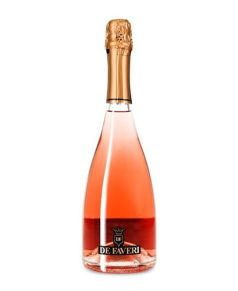 Rose Spumante - De Faveri - 75 cl - Champagner und Schaumwein - Veneto, Italien