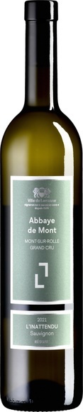 Domaine de la Ville de Lausanne L'inattendu Abbaye de Mont - 75cl - Waadt, Schweiz