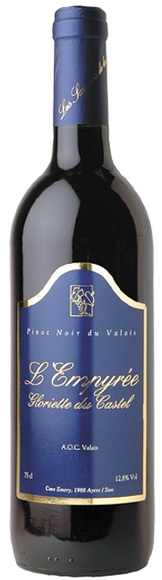 Pinot noir du Valais AOC L'Empyree 2019 - Cave Louis-Bernard Emery - 50 cl - Rotwein - Wallis, Schweiz
