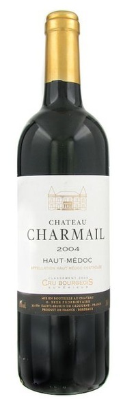 Chateau Charmail Cru Bourgeois Haut-Medoc AOC 2018 - Château Charmail (Holzkiste) - 75 cl - Rotwein - Bordeaux, Frankreich