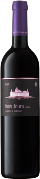 Trois Tours Rouge Aigle Chablais AOC Celliers du Chablais 2017 - Les Celliers du Chablais - 75 cl - Rotwein - Waadt, Schweiz