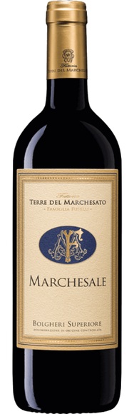Terre del Marchesato Marchesale Bolgheri Superiore DOC - 150cl - Toskana, Italien