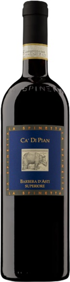Barbera d'Asti Ca di Pian DOC 2015 - La Spinetta - 37.5 cl - Rotwein - Piemont, Italien